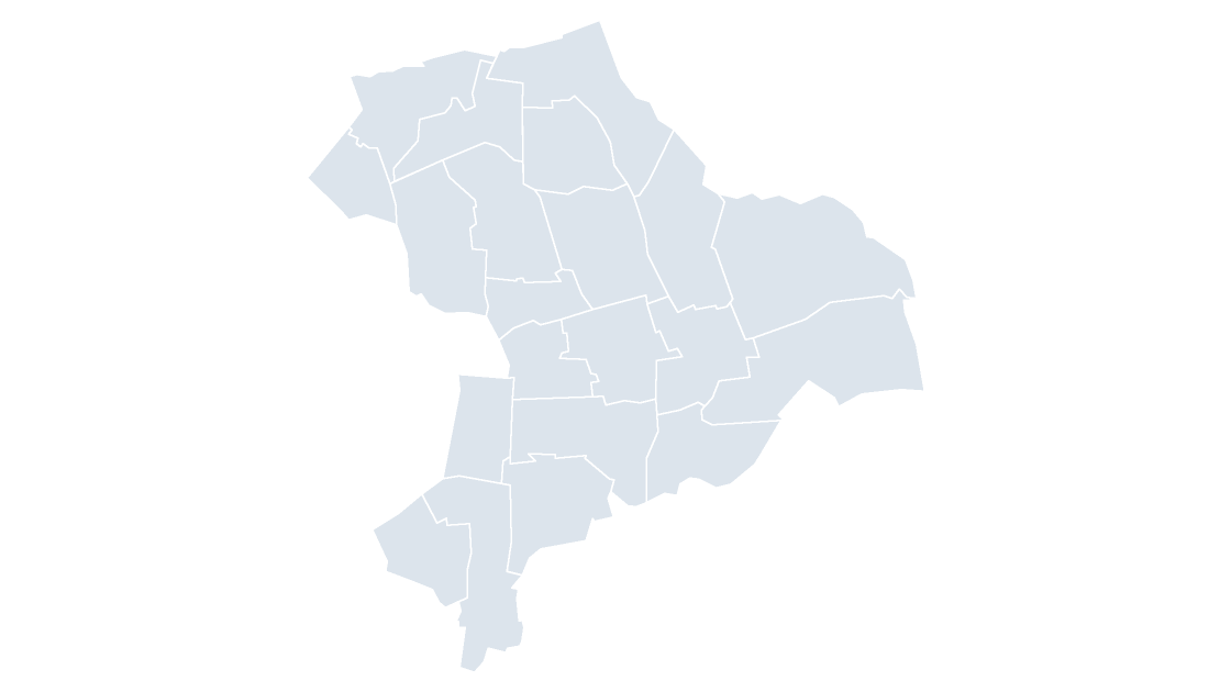 Hackney Wards map preview