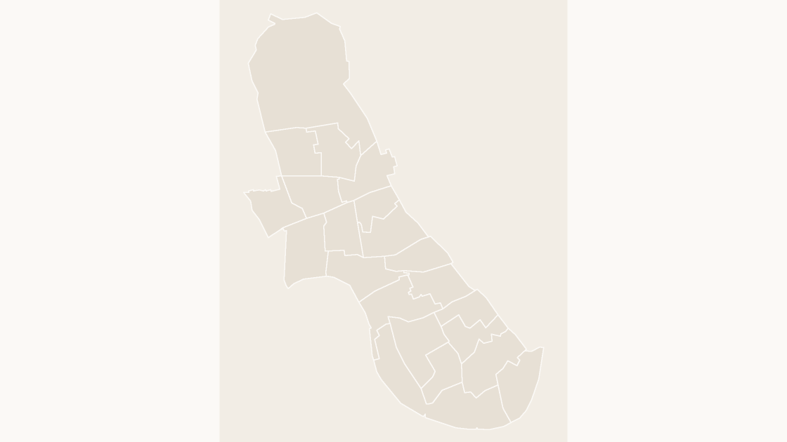 Hammersmith and Fulham Wards map preview in the editorial theme