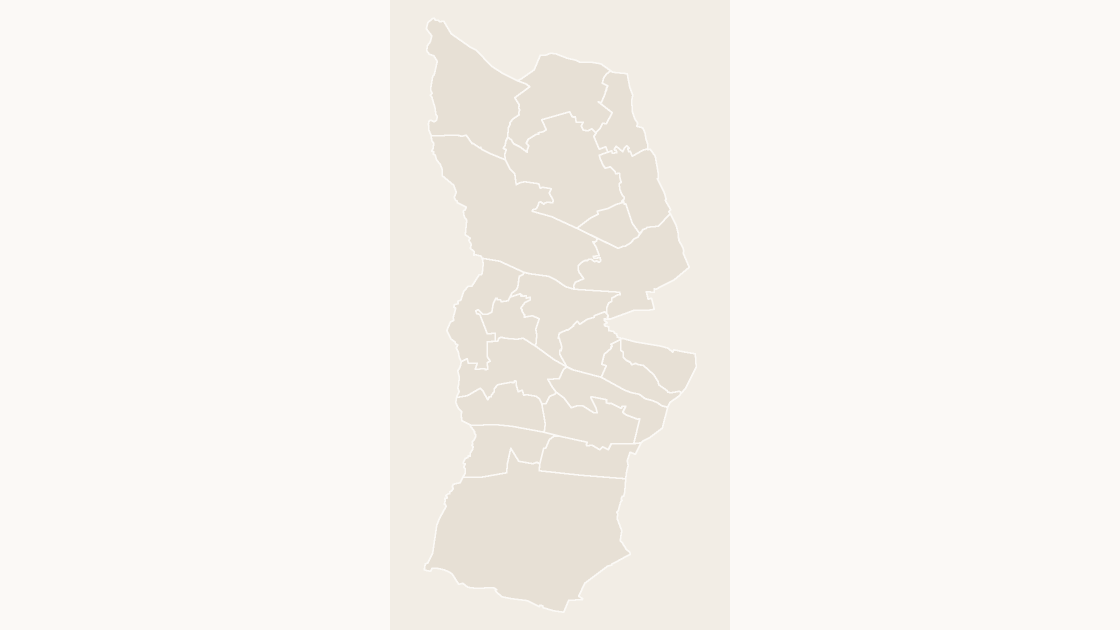 Hillingdon Wards map preview in the editorial theme