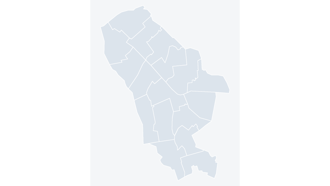 Islington Wards map preview