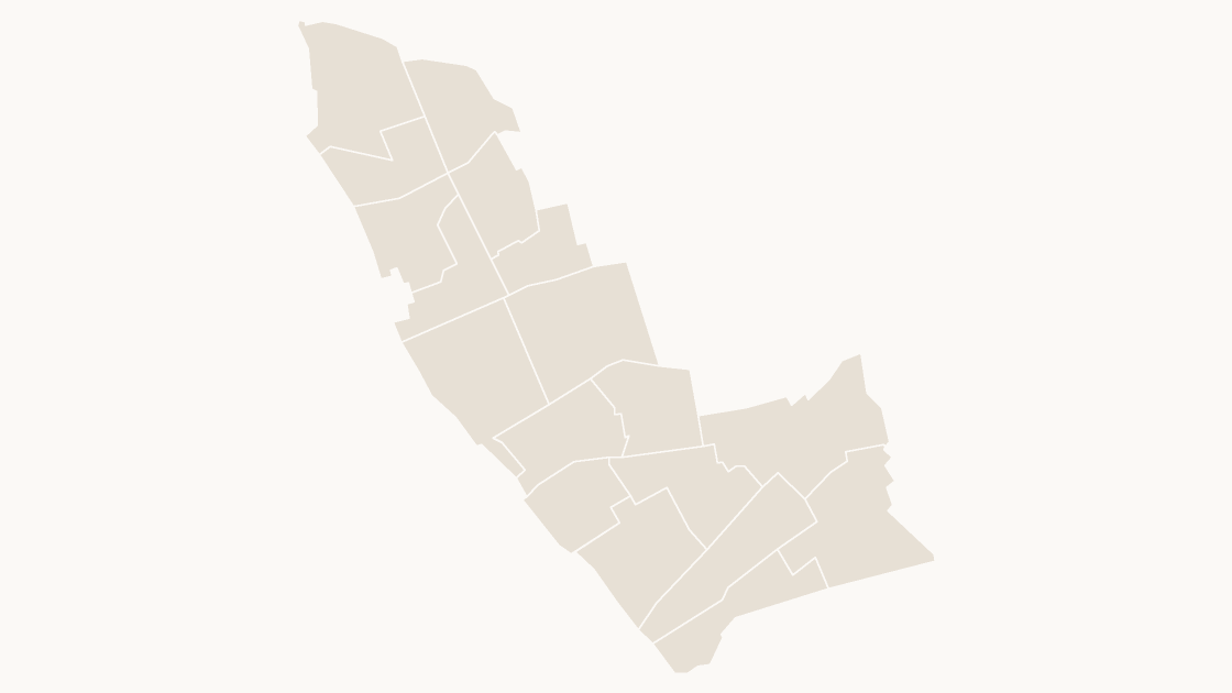 Kensington and Chelsea Wards map preview in the editorial theme