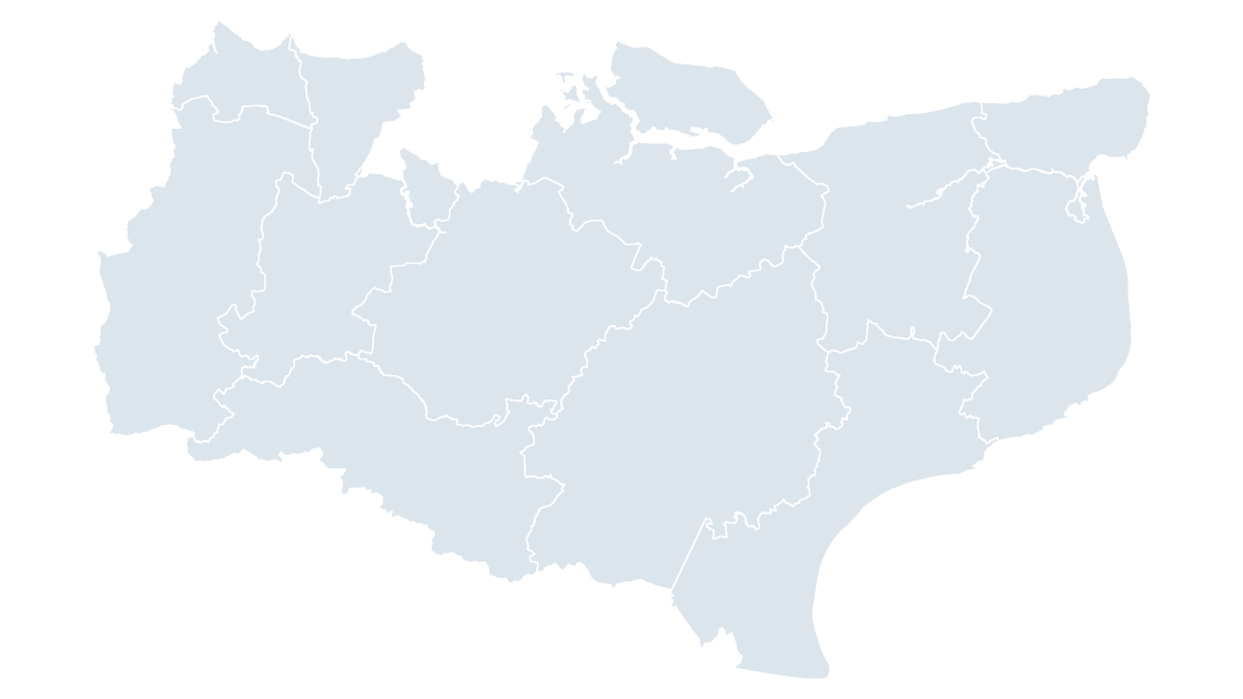 Kent Districts map preview