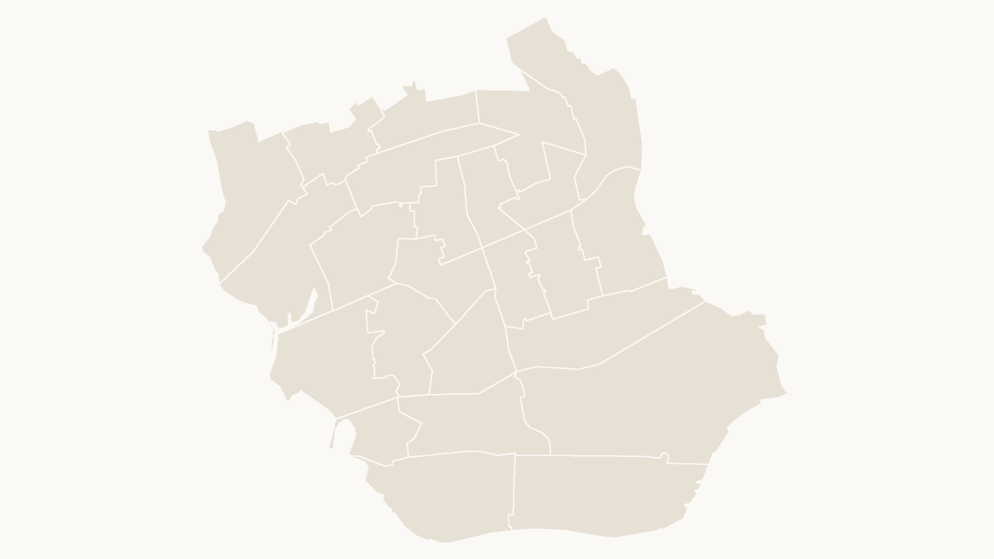 Newham Wards map preview in the editorial theme