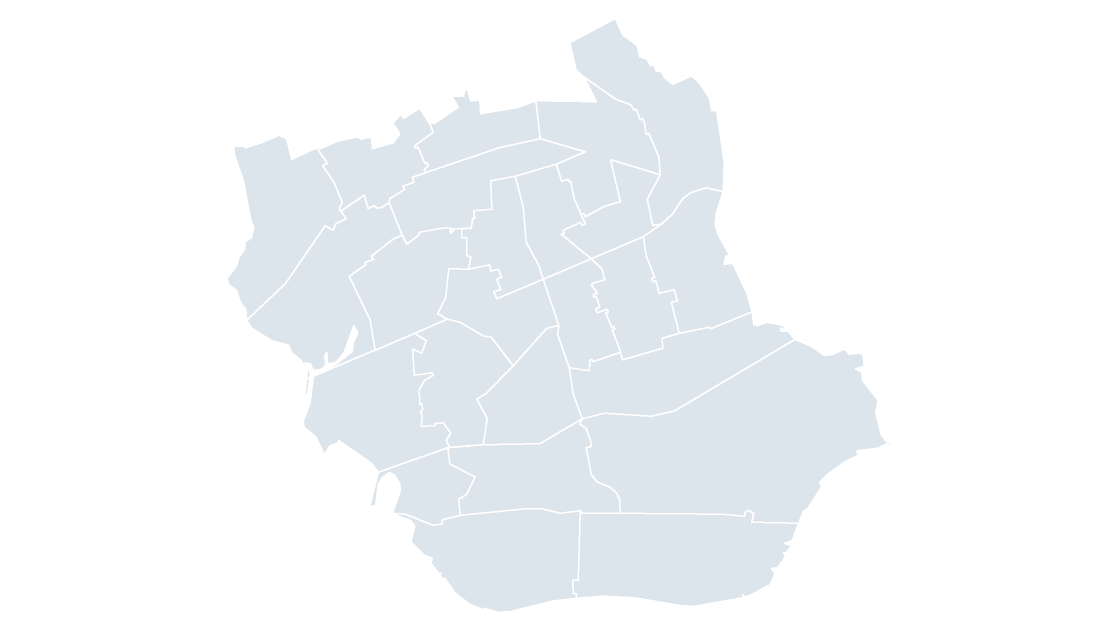 Newham Wards map preview