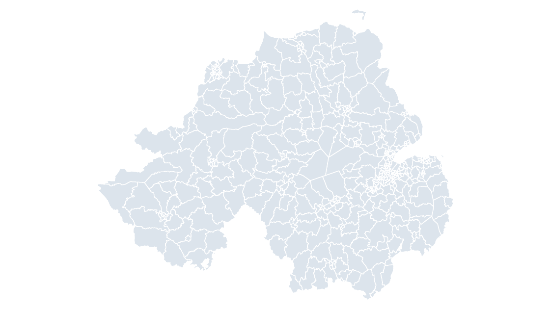 Northern Ireland Wards map preview