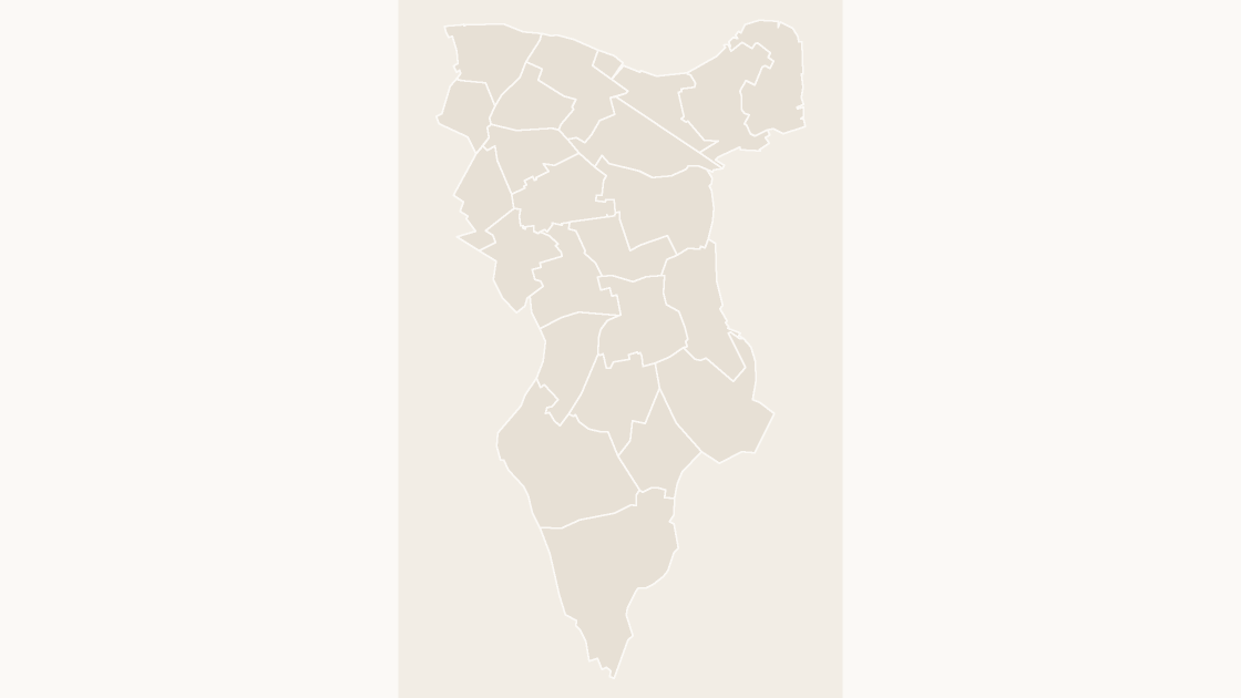 Southwark Wards map preview in the editorial theme