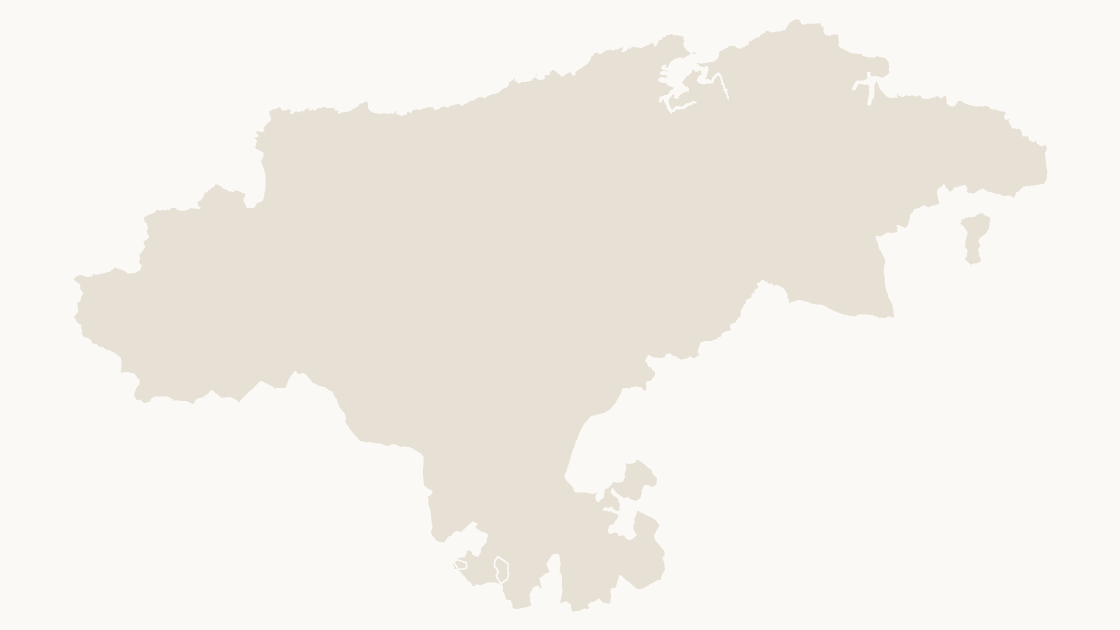 Cantabria Provinces map preview in the editorial theme