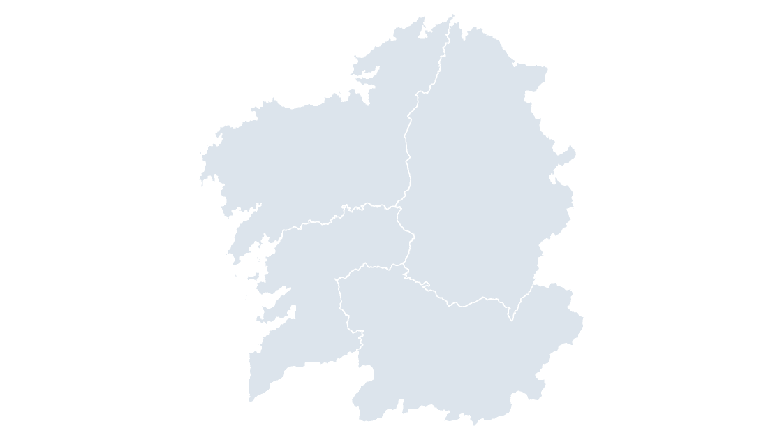 Galicia Provinces map preview
