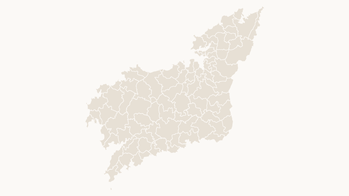 A Coruña Municipalities map preview in the editorial theme