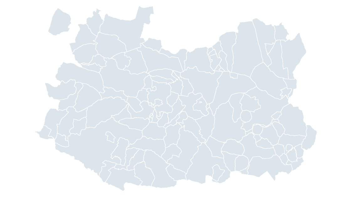 Ciudad Real Municipalities map preview