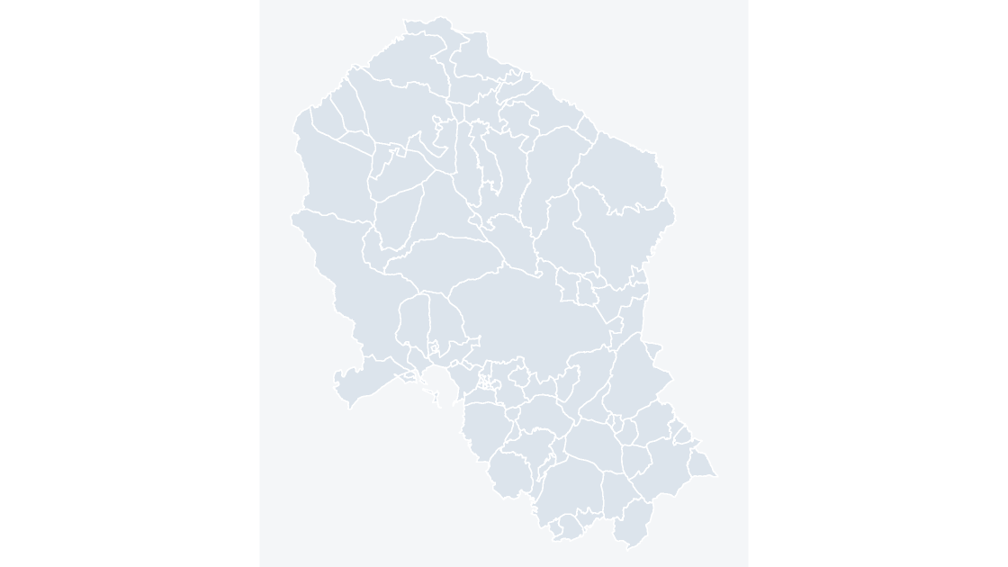 Córdoba Municipalities map preview