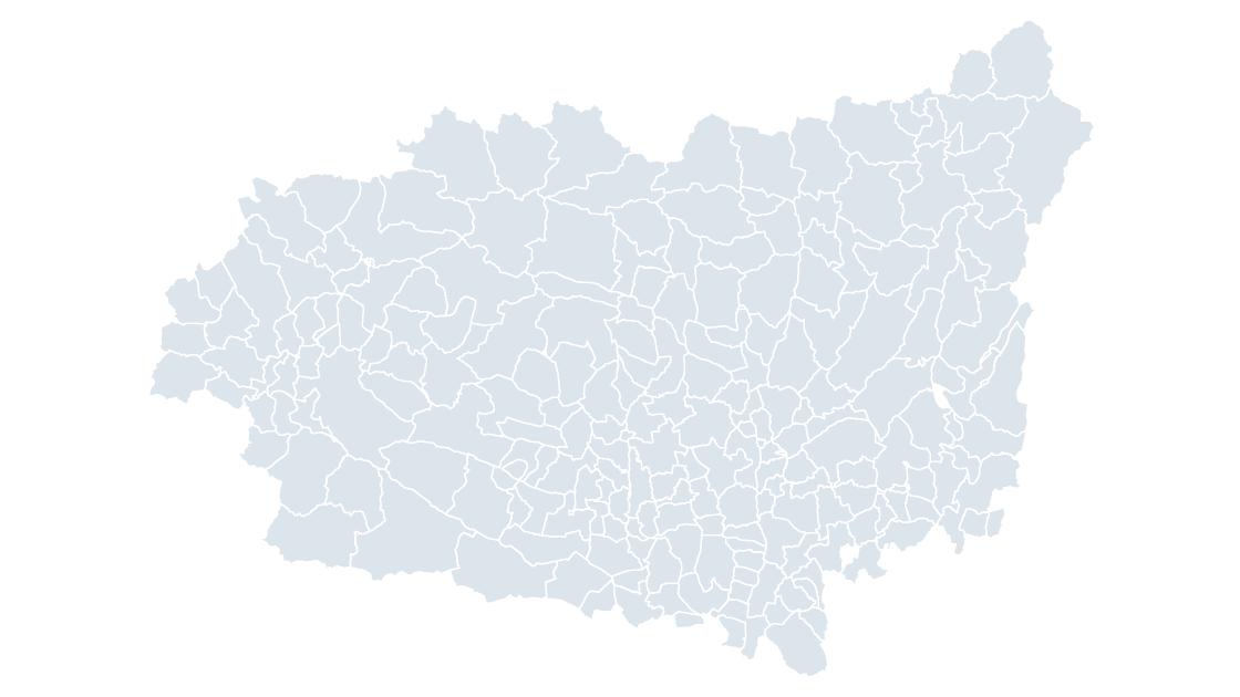 León Municipalities map preview