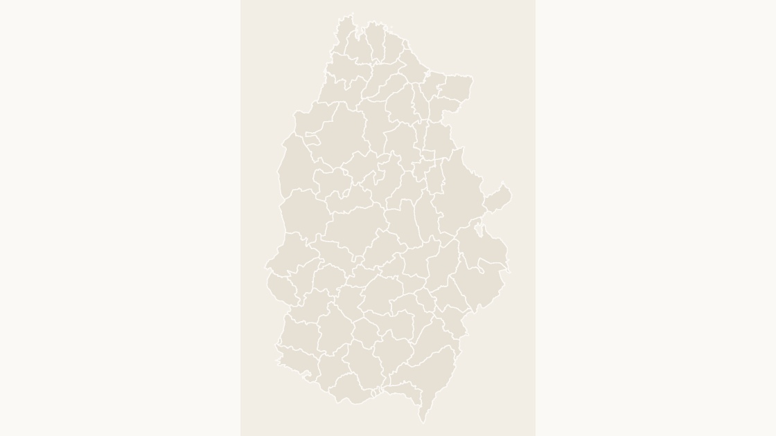 Lugo Municipalities map preview in the editorial theme