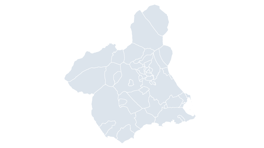 Murcia Municipalities map preview