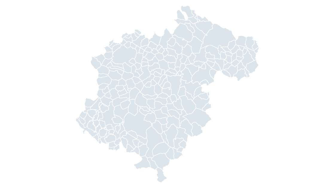 Teruel Municipalities map preview