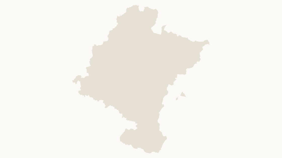 Navarre Provinces map preview in the editorial theme