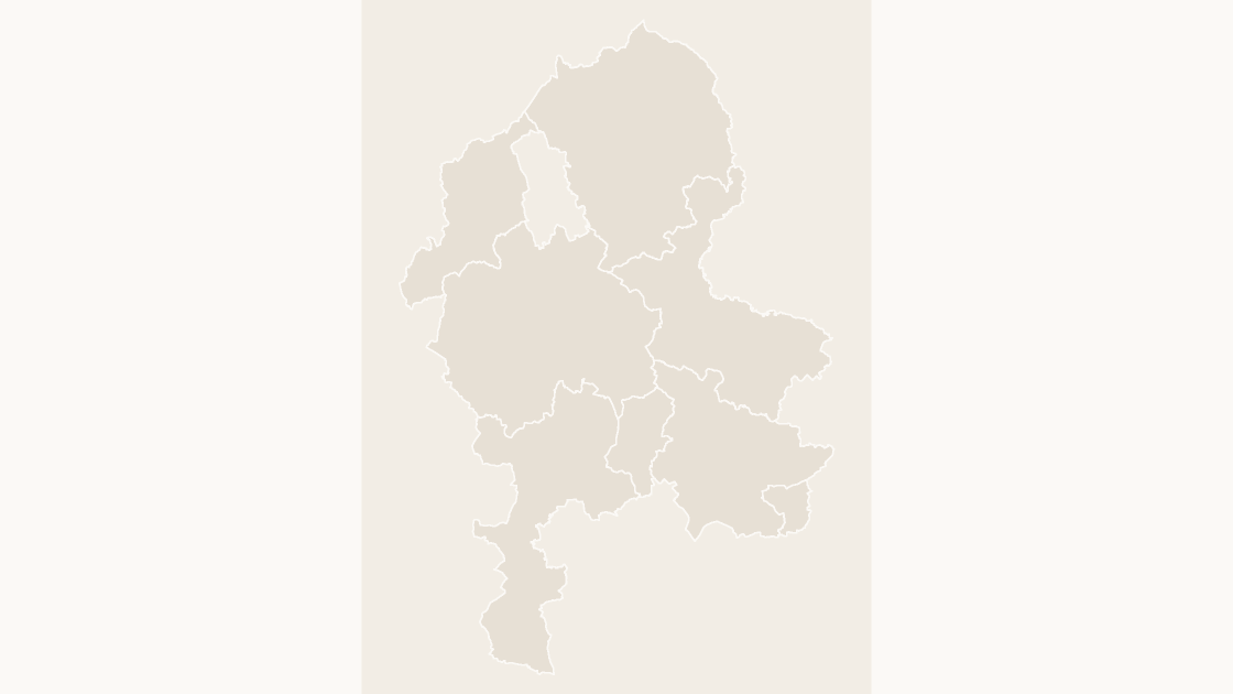 Staffordshire Districts map preview in the editorial theme