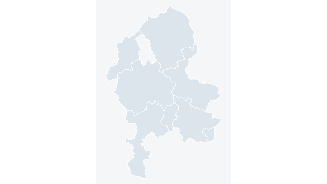 Staffordshire Districts map preview