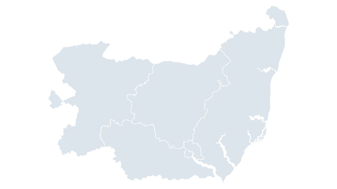 Suffolk Districts map preview