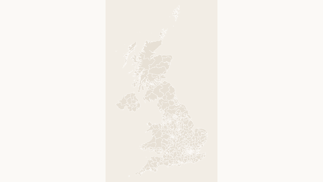 United Kingdom Parliamentary Constituencies map preview in the editorial theme