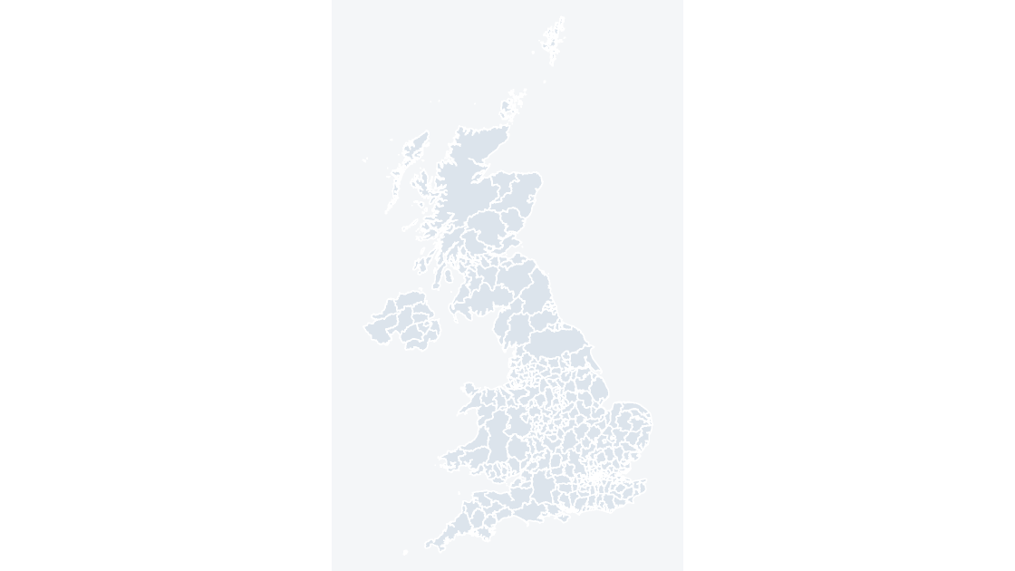 United Kingdom Local Authority Districts map preview