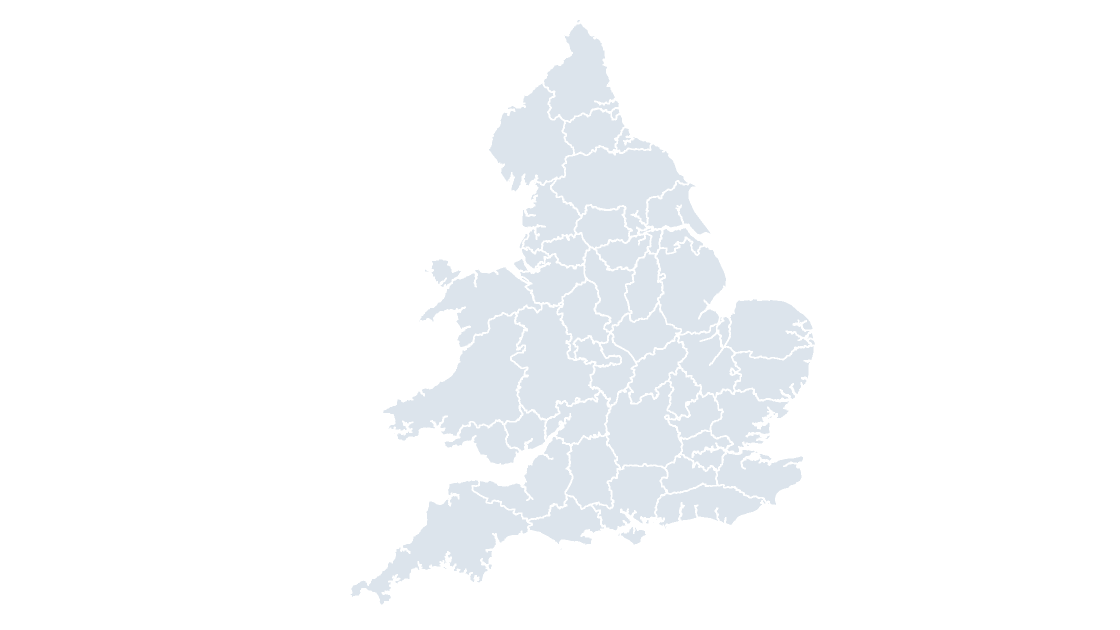 England & Wales Police Force Areas map preview
