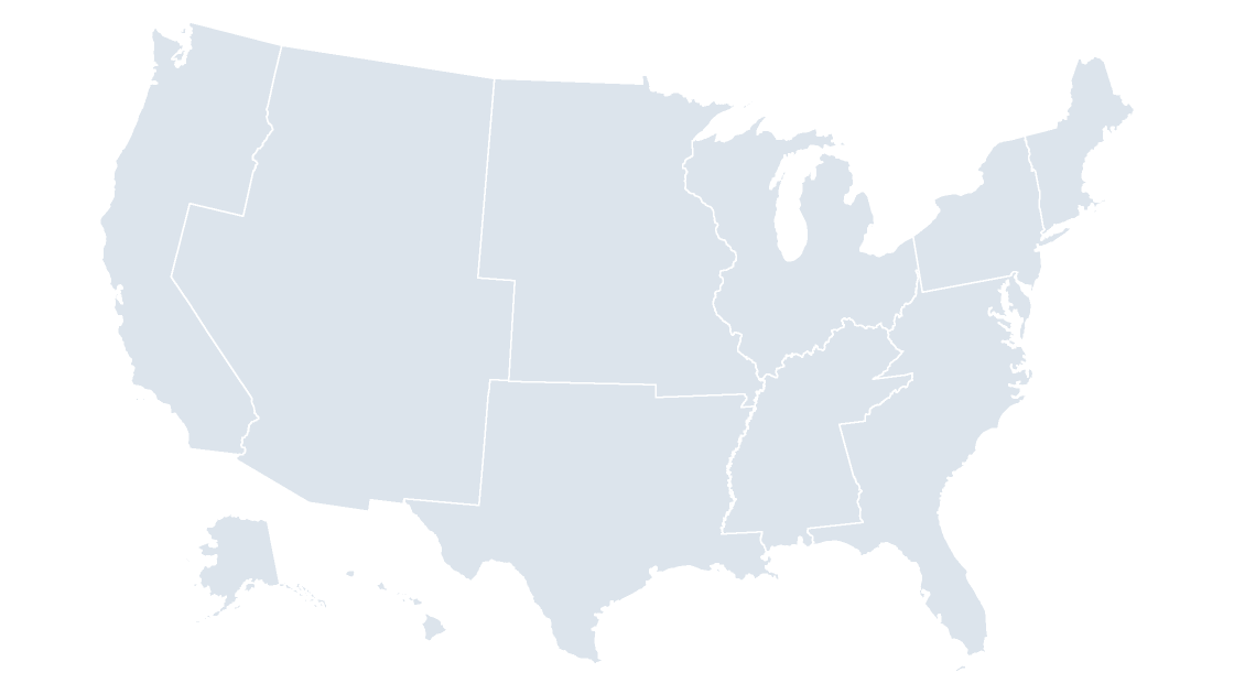 United States Census Divisions map preview