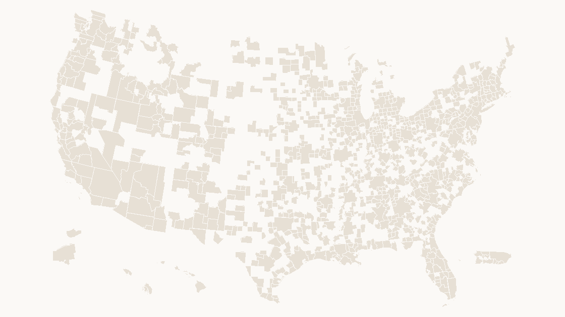 United States Metro Areas map preview in the editorial theme