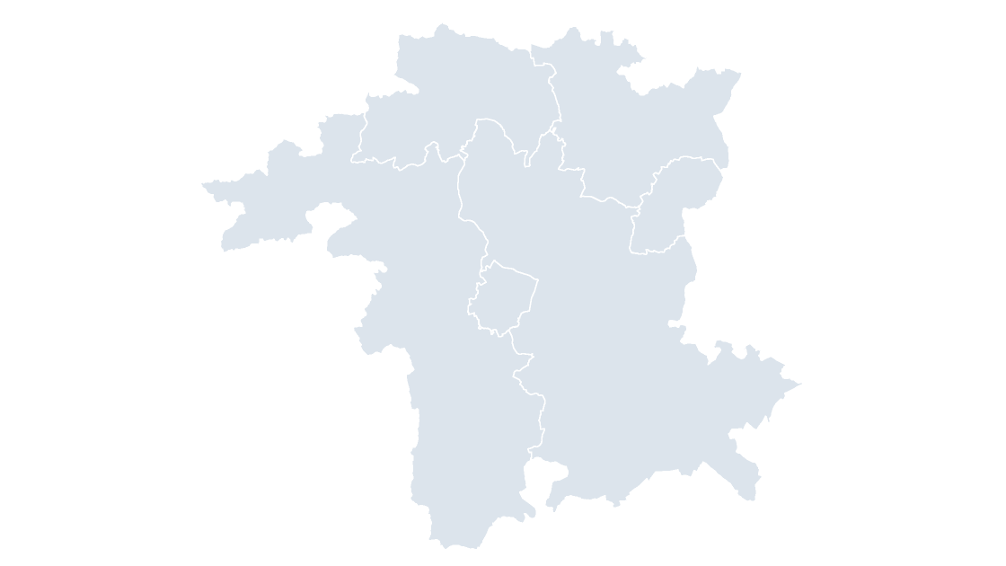Worcestershire Districts map preview